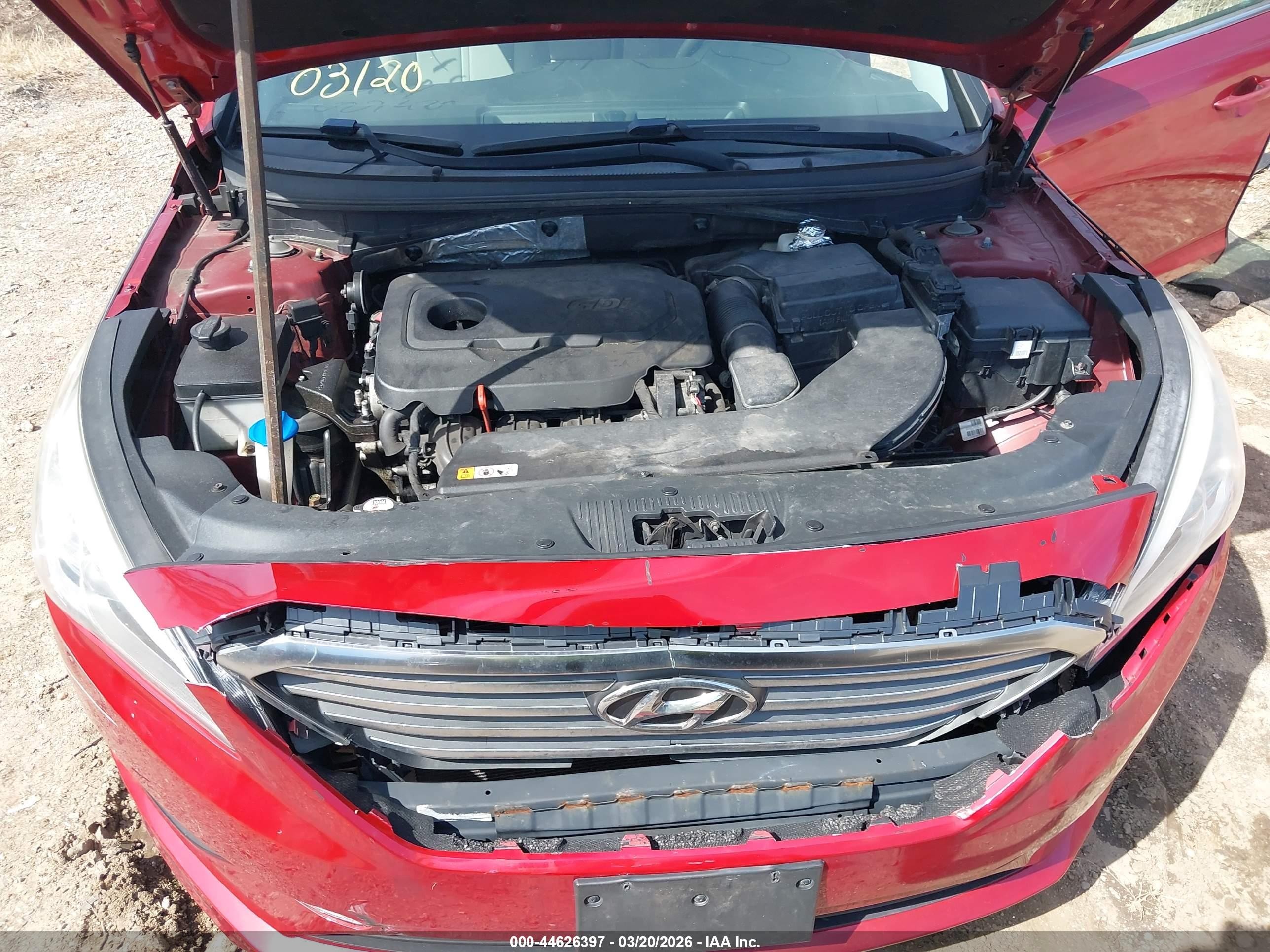 2015 Hyundai Sonata Se Red vin: 5NPE24AF7FH245805