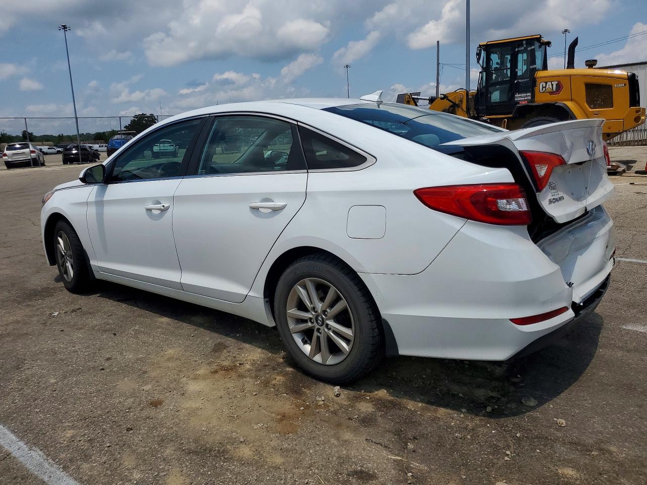 2015 Hyundai Sonata Se White vin: 5NPE24AF7FH247666