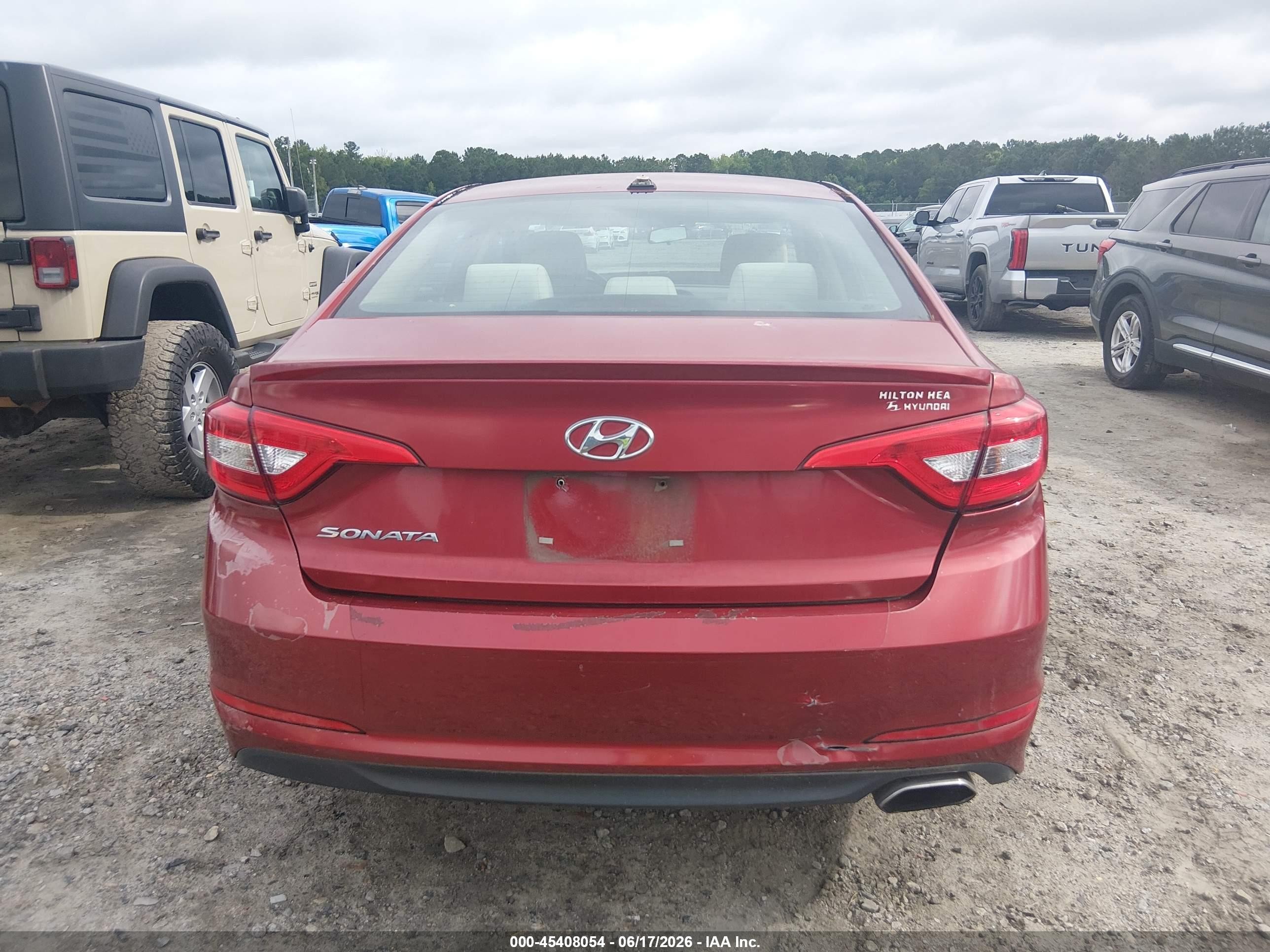 2015 Hyundai Sonata Se Maroon vin: 5NPE24AF7FH259025