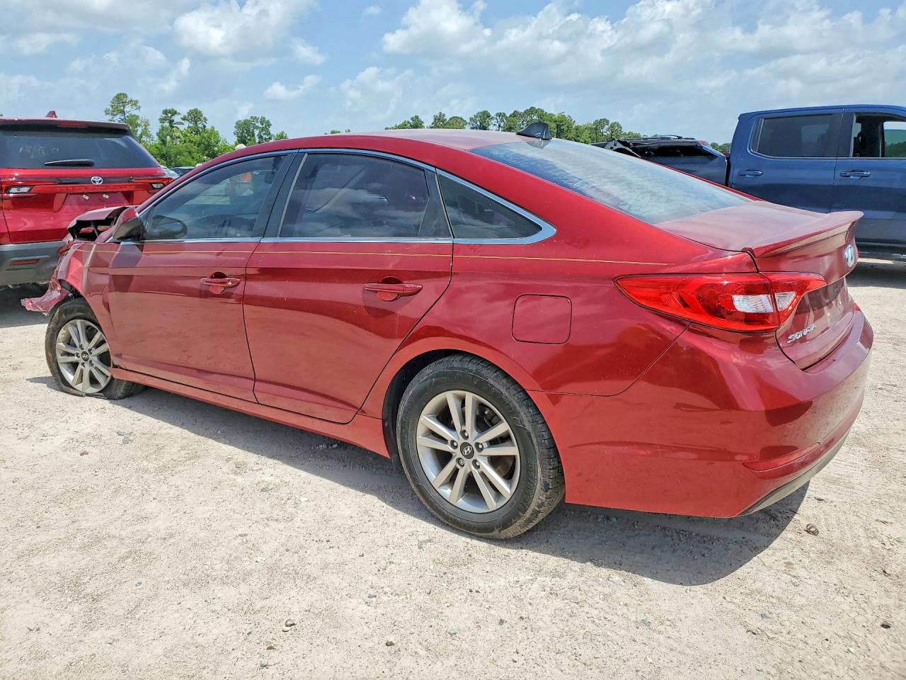 2016 Hyundai Sonata Se Red vin: 5NPE24AF7GH378176