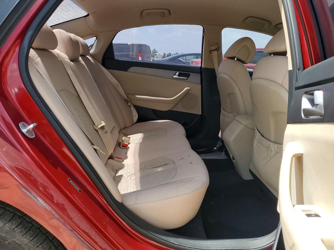 2016 Hyundai Sonata Se Red vin: 5NPE24AF7GH378176