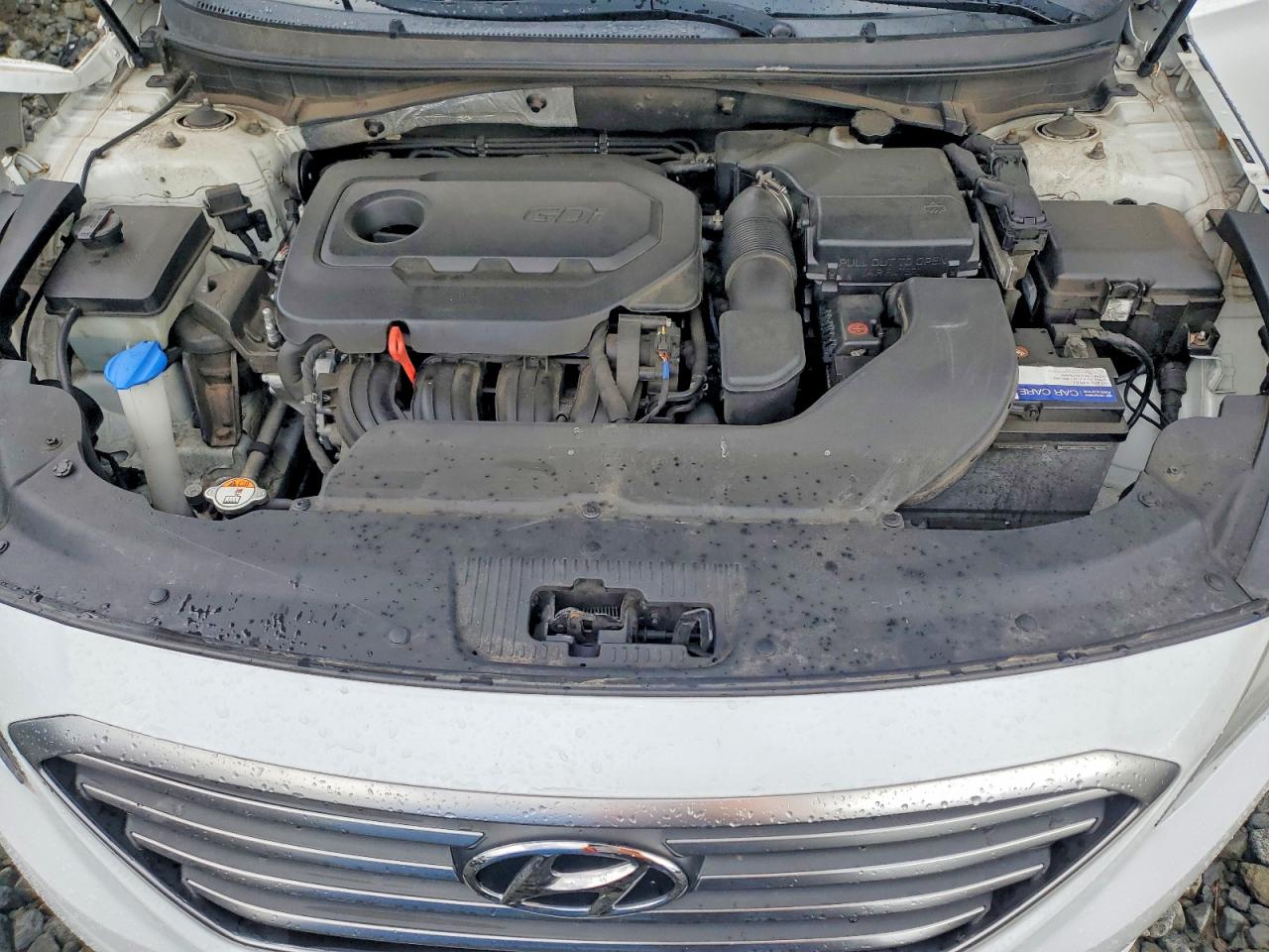 2016 Hyundai Sonata Se White vin: 5NPE24AF7GH404016