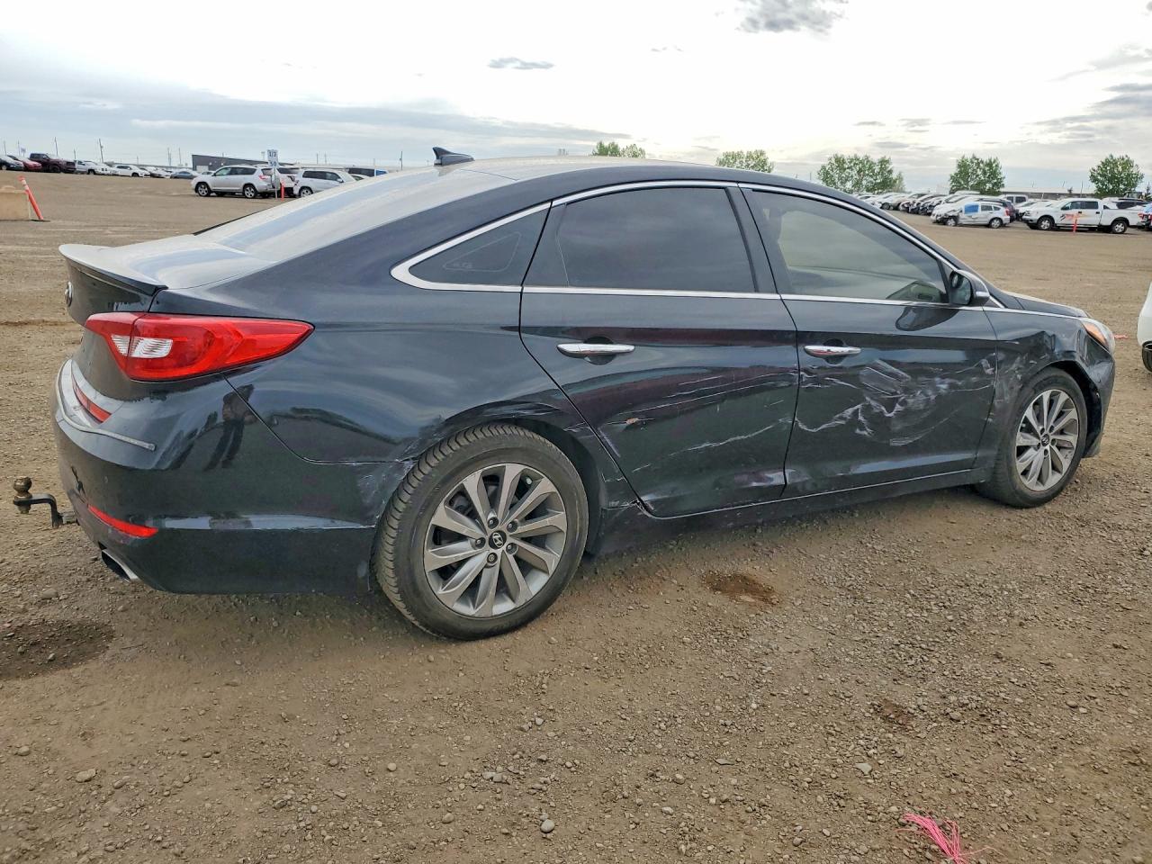 2016 Hyundai Sonata Se Black vin: 5NPE24AF7GH415159