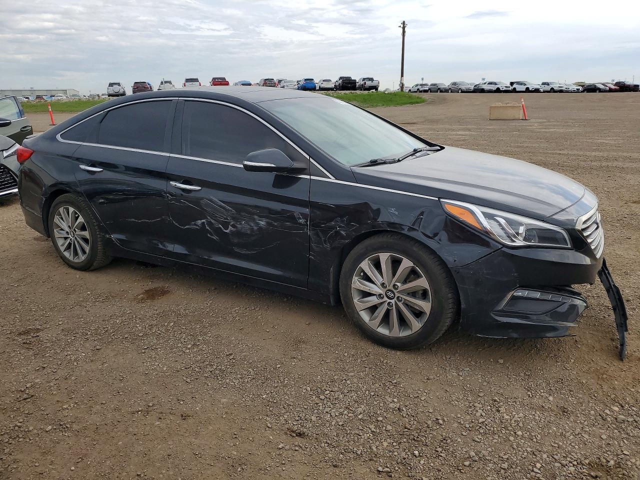 2016 Hyundai Sonata Se Black vin: 5NPE24AF7GH415159