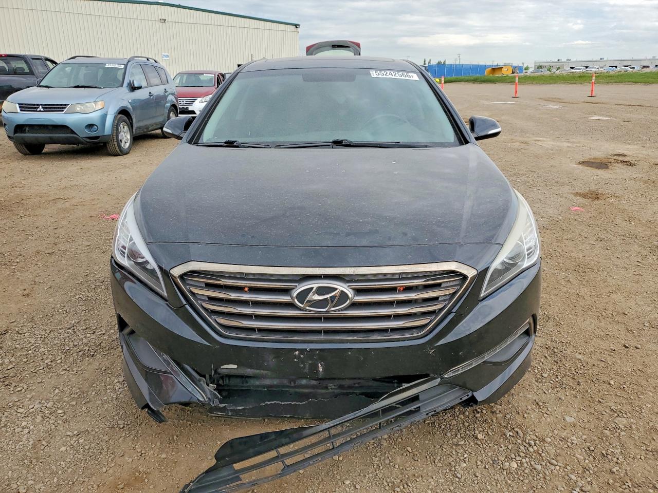 2016 Hyundai Sonata Se Black vin: 5NPE24AF7GH415159