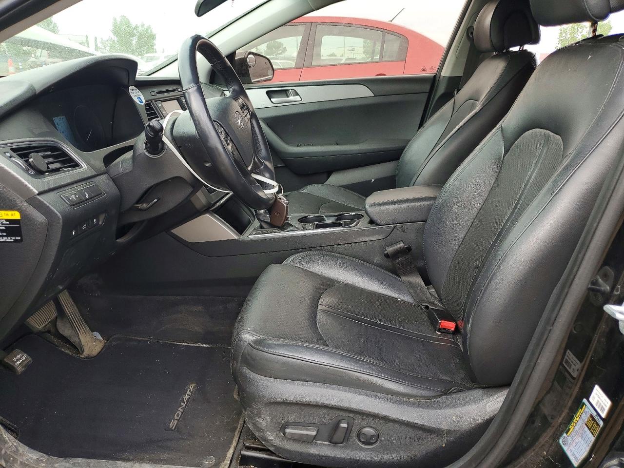 2016 Hyundai Sonata Se Black vin: 5NPE24AF7GH415159