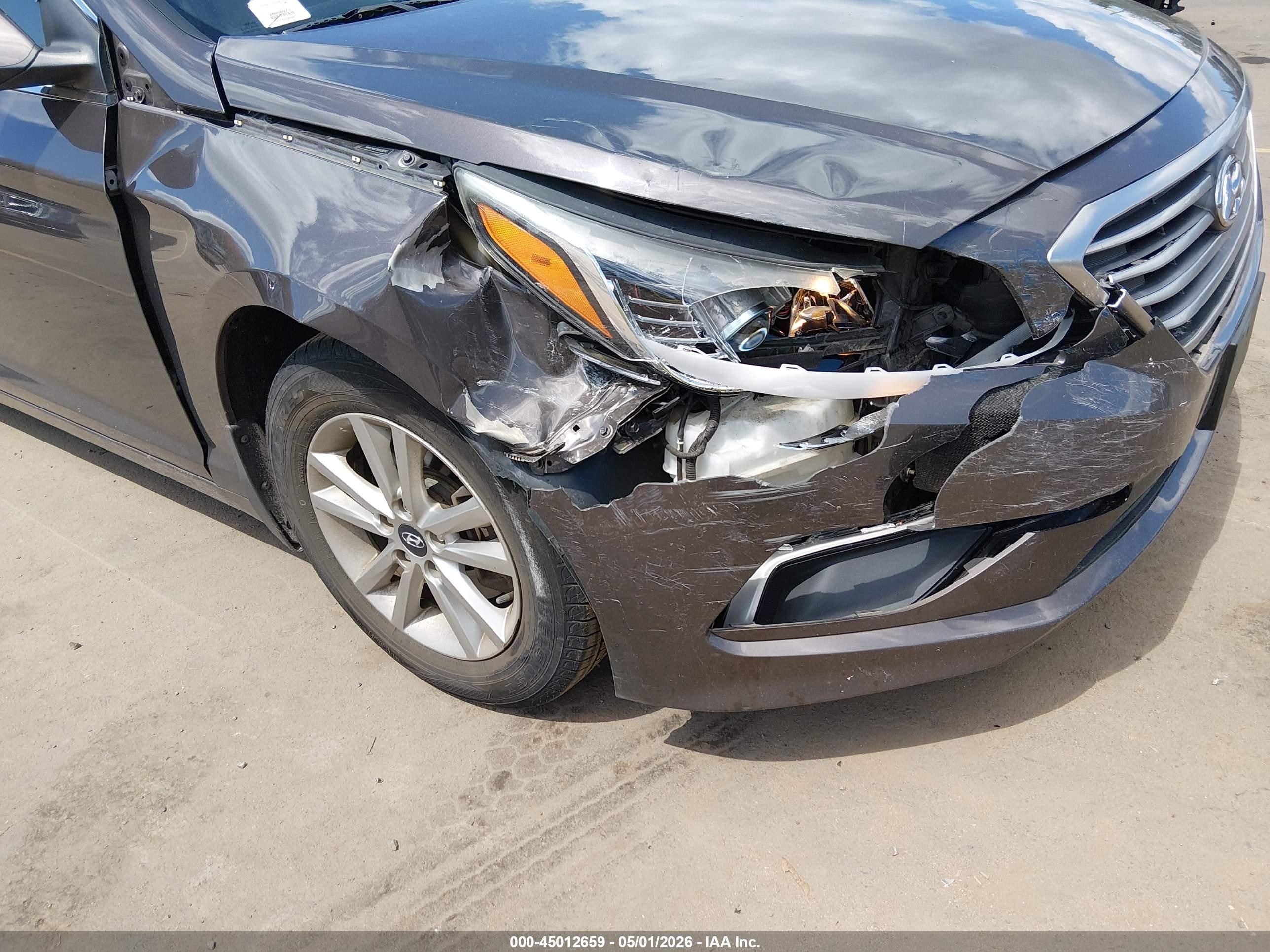 2017 Hyundai Sonata Se Brown vin: 5NPE24AF7HH438247