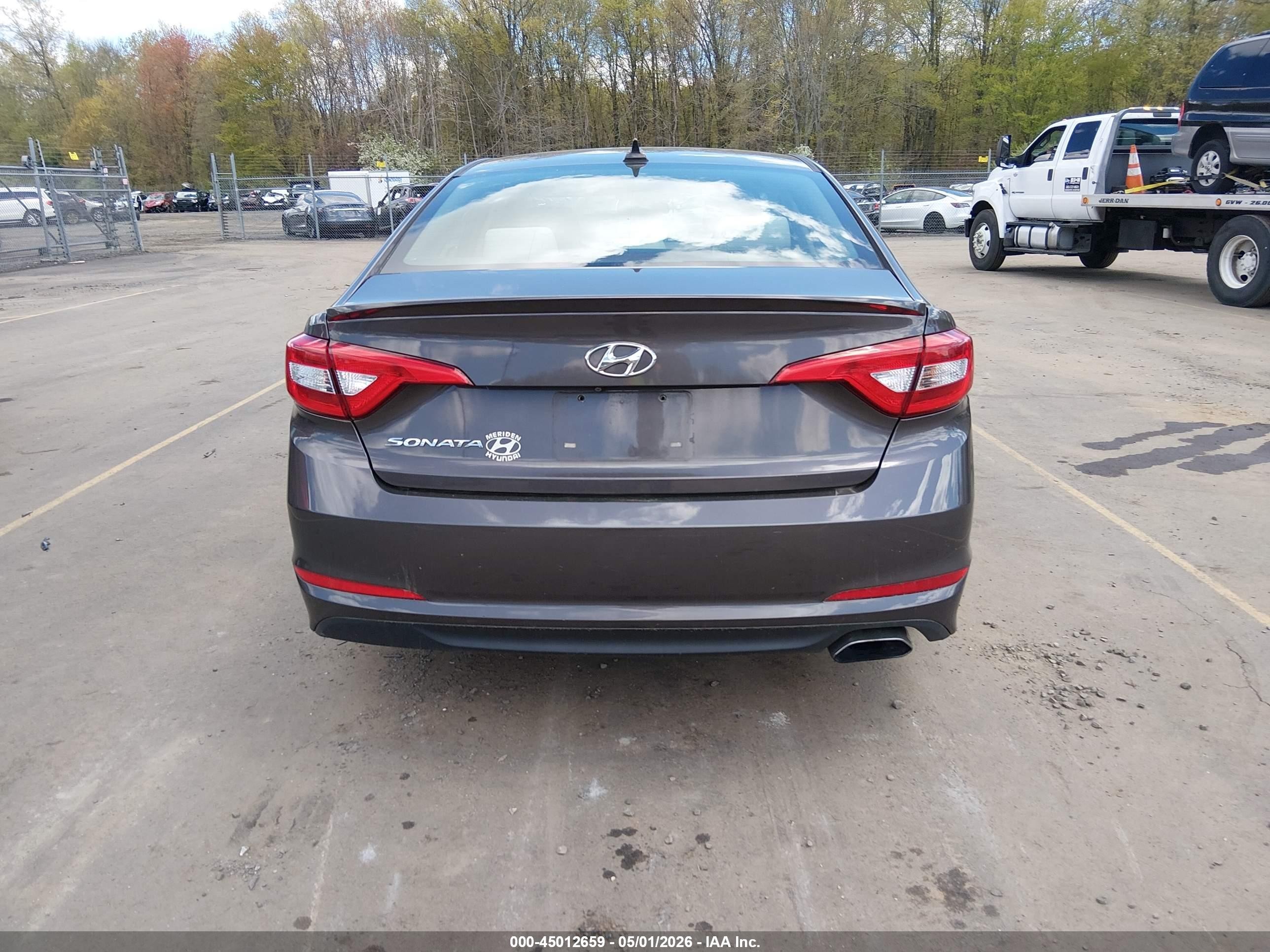 2017 Hyundai Sonata Se Brown vin: 5NPE24AF7HH438247