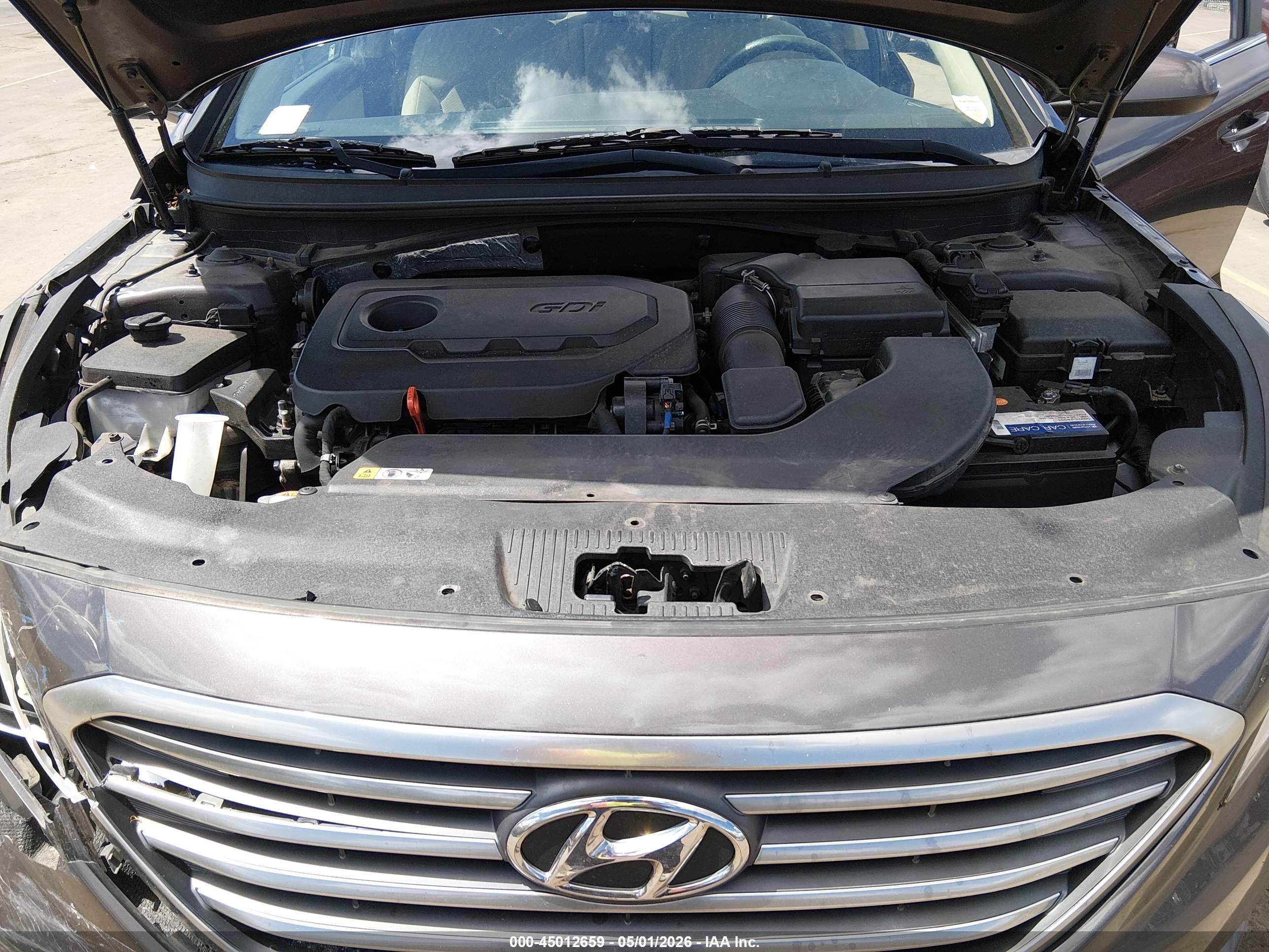 2017 Hyundai Sonata Se Brown vin: 5NPE24AF7HH438247