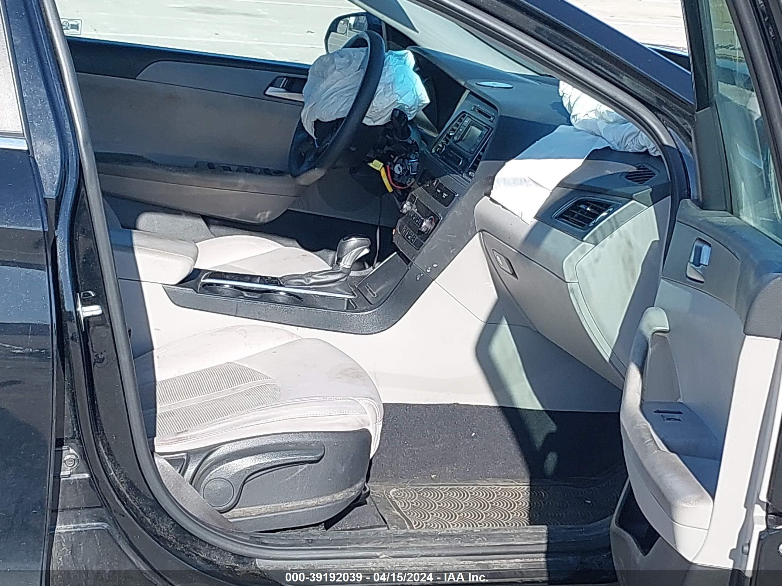 2017 Hyundai Sonata Black vin: 5NPE24AF7HH520527