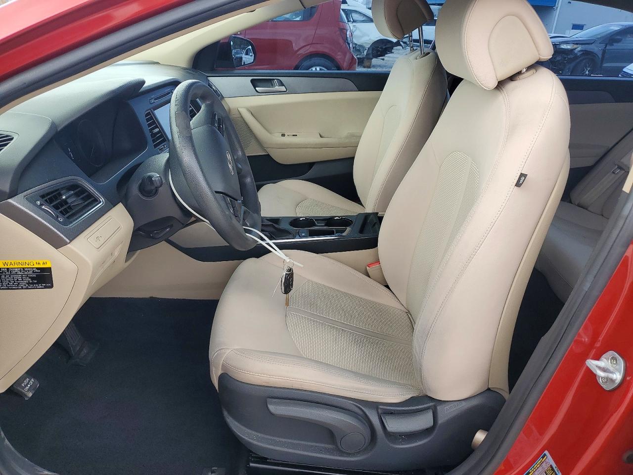 2017 Hyundai Sonata Se Red vin: 5NPE24AF7HH550076