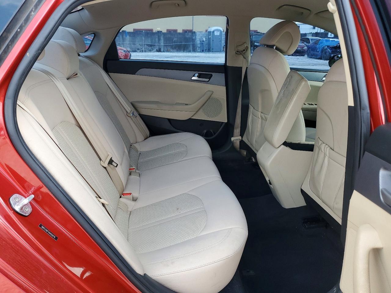 2017 Hyundai Sonata Se Red vin: 5NPE24AF7HH550076
