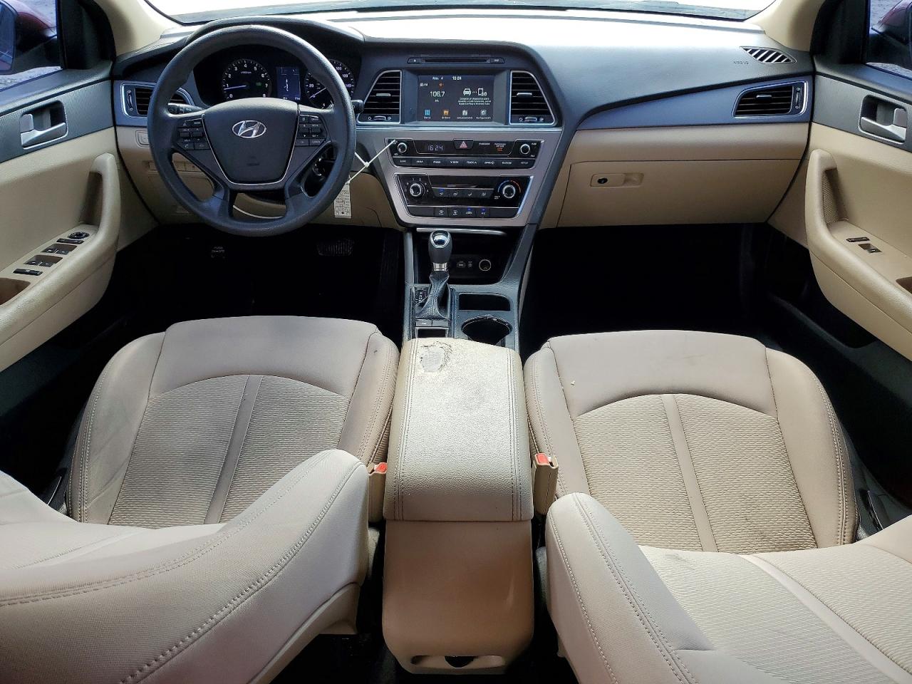 2017 Hyundai Sonata Se Red vin: 5NPE24AF7HH550076