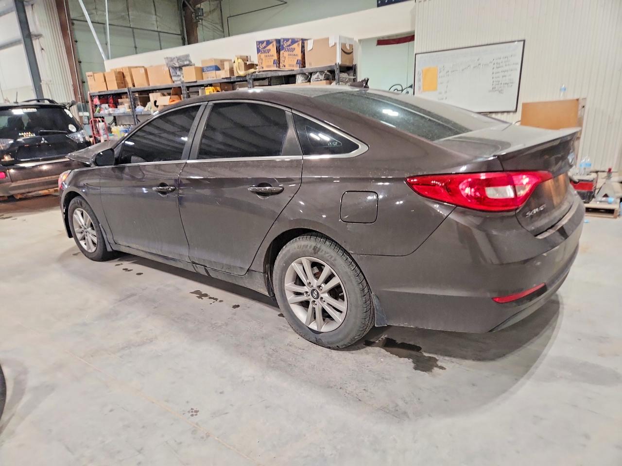 2017 Hyundai Sonata Se Brown vin: 5NPE24AF7HH567265