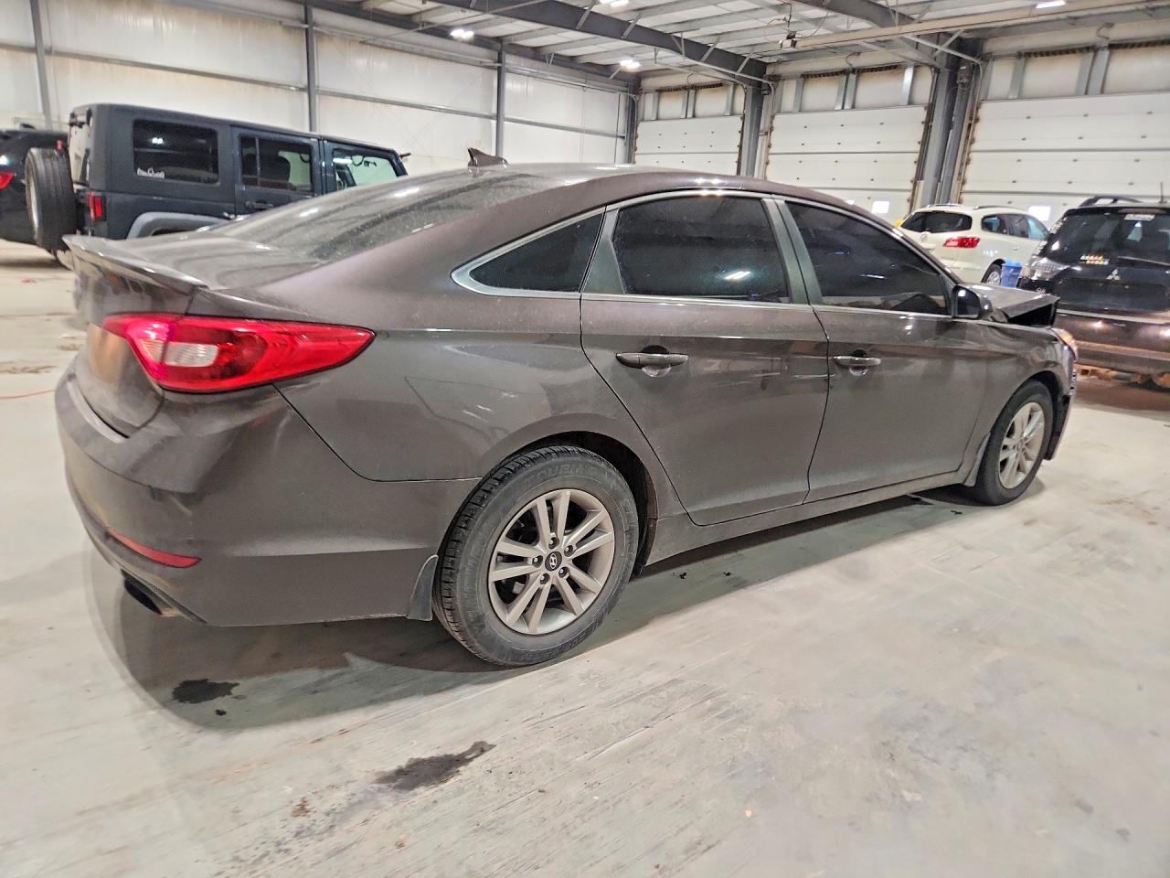 2017 Hyundai Sonata Se Brown vin: 5NPE24AF7HH567265