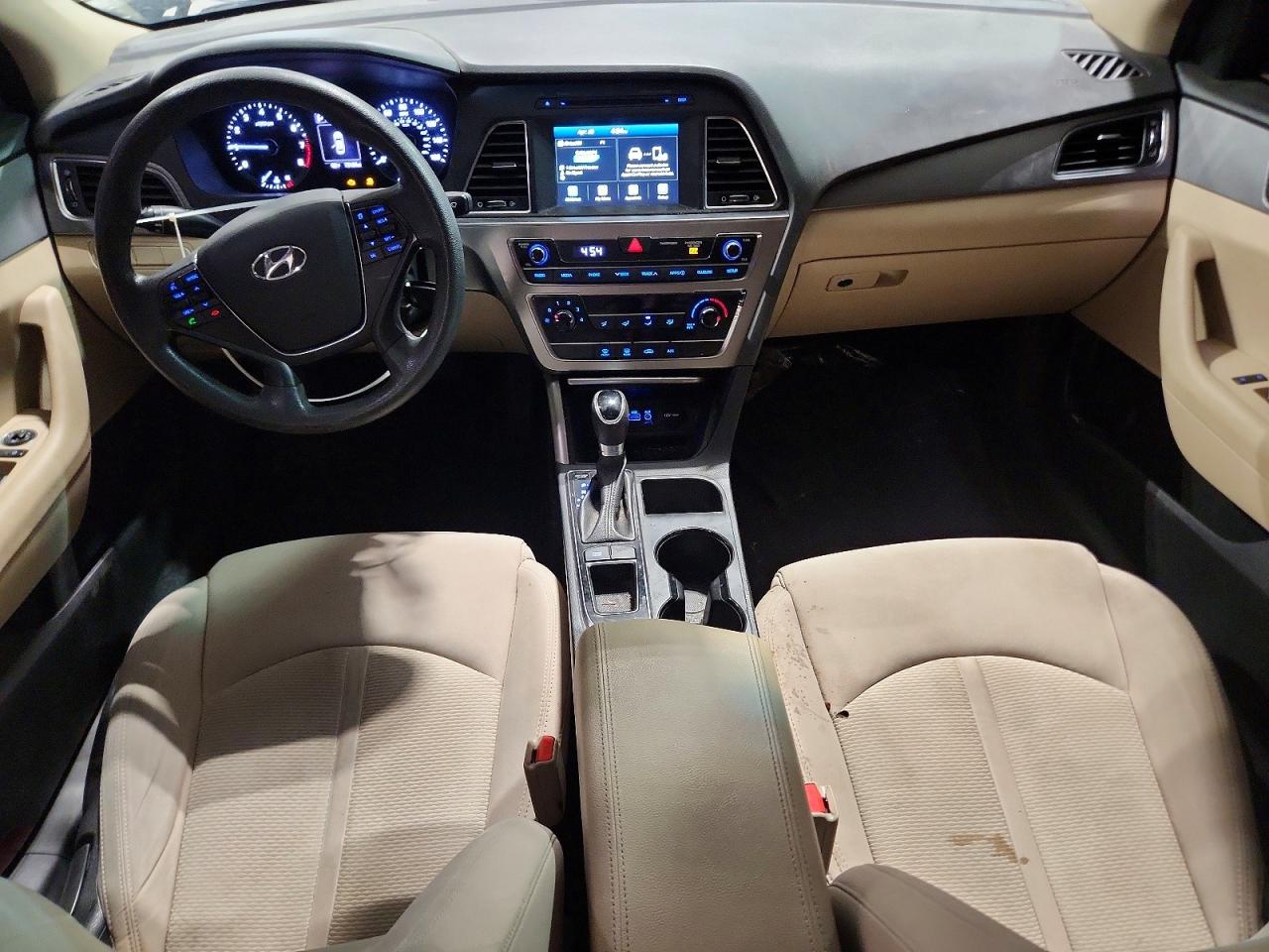 2017 Hyundai Sonata Se Brown vin: 5NPE24AF7HH567265