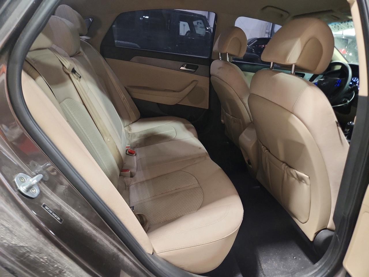 2017 Hyundai Sonata Se Brown vin: 5NPE24AF7HH567265