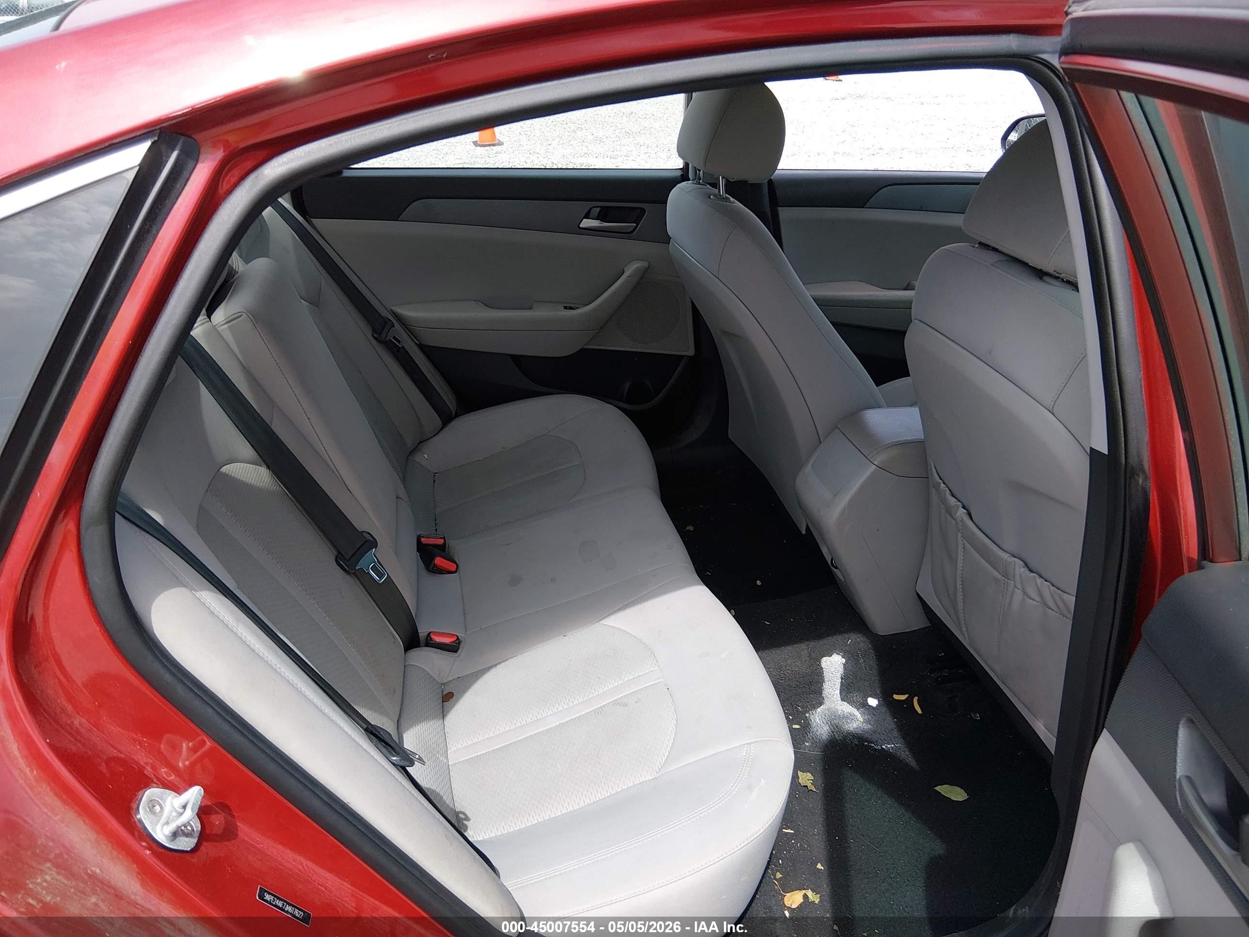 2018 Hyundai Sonata Se Темно-бордовый vin: 5NPE24AF7JH617622