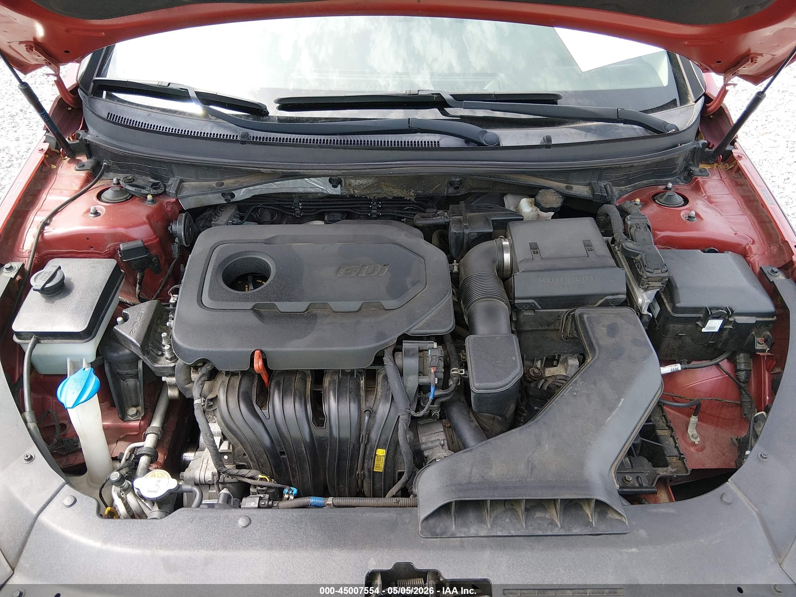 2018 Hyundai Sonata Se Темно-бордовый vin: 5NPE24AF7JH617622