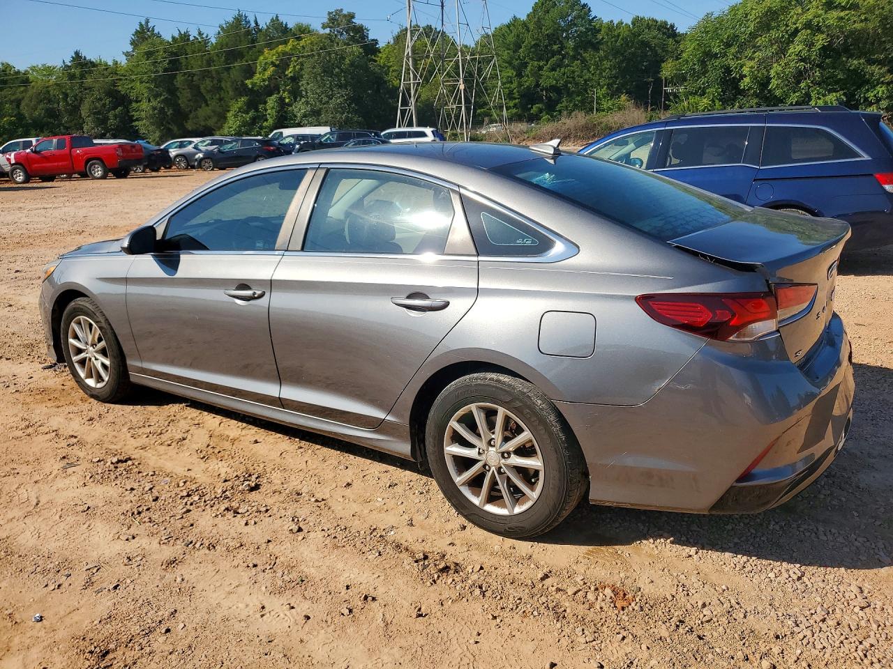 2019 Hyundai Sonata Se Gray vin: 5NPE24AF7KH734120