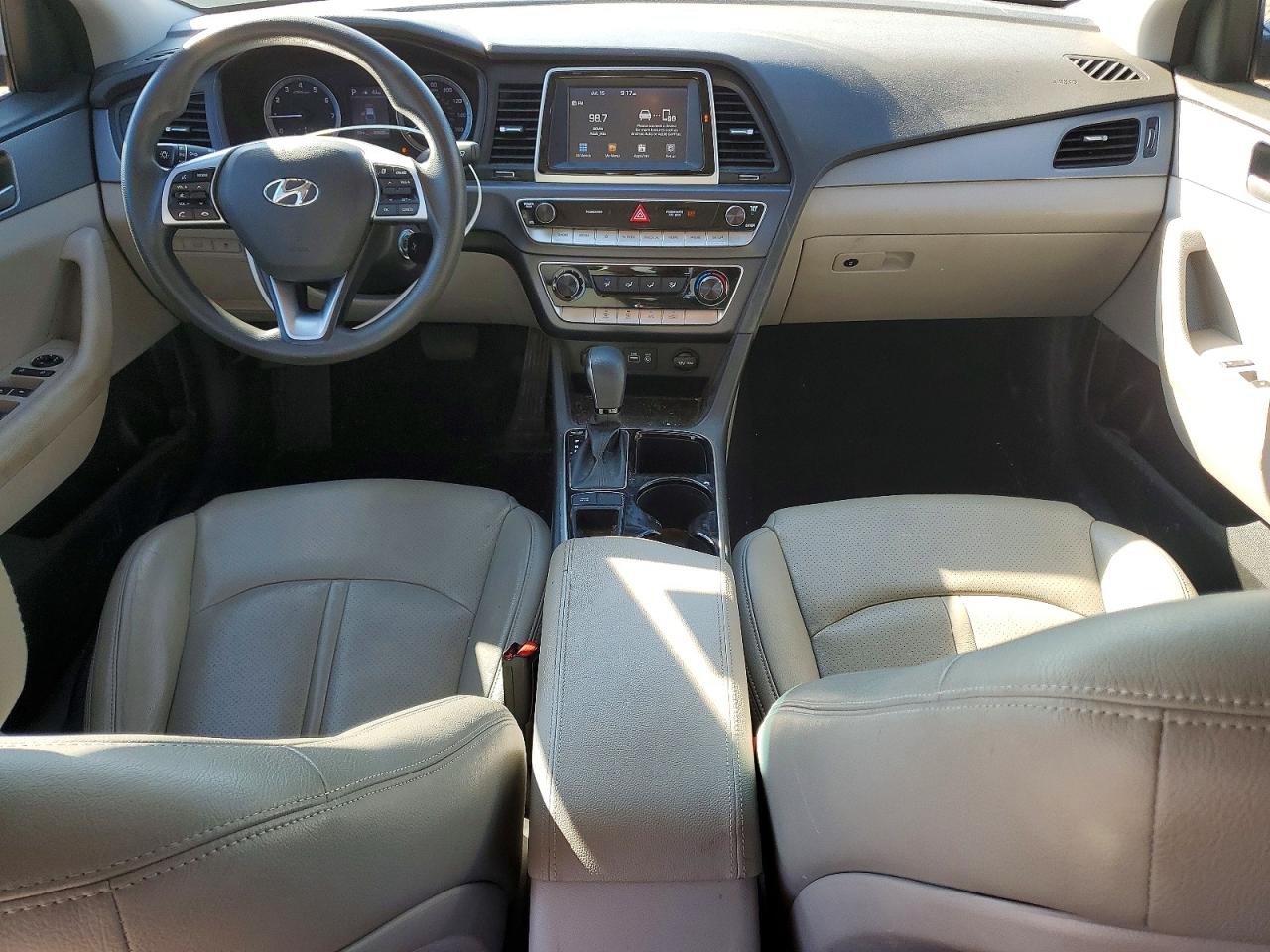 2019 Hyundai Sonata Se Gray vin: 5NPE24AF7KH734120