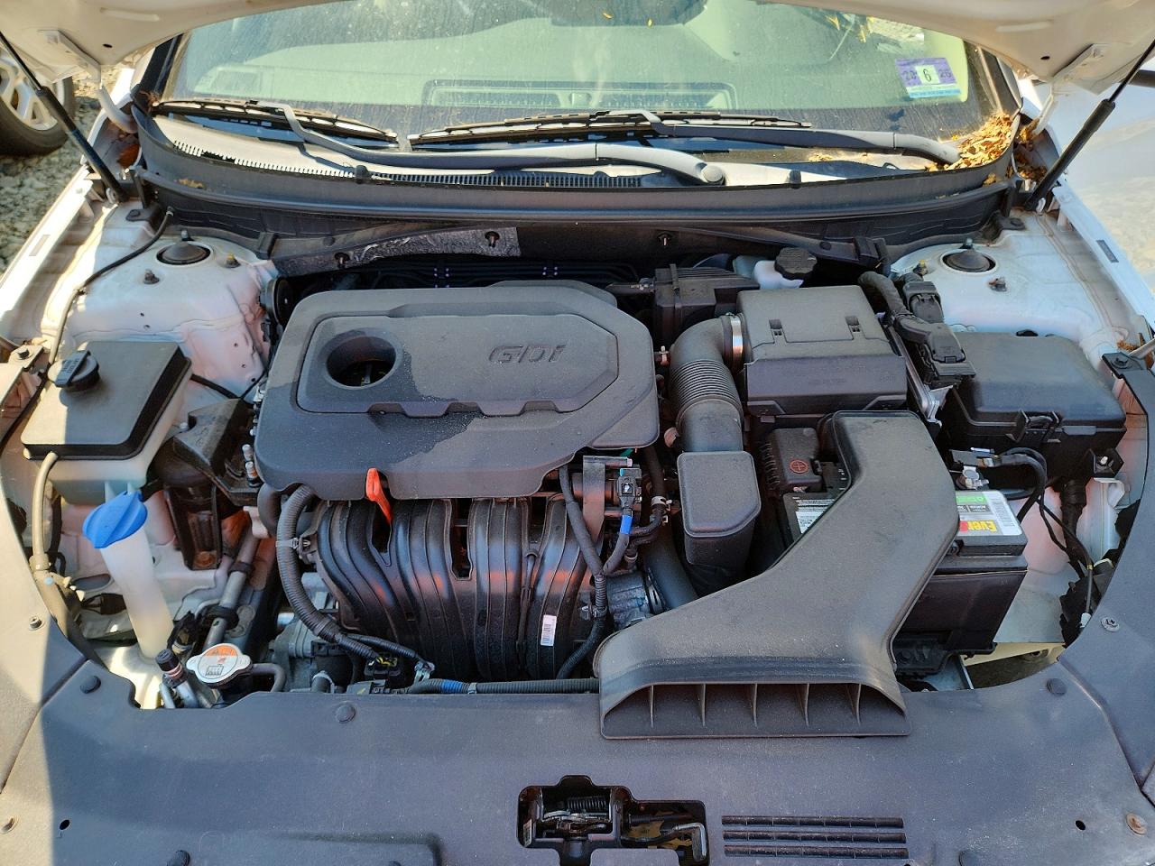 2019 Hyundai Sonata Se White vin: 5NPE24AF7KH754447