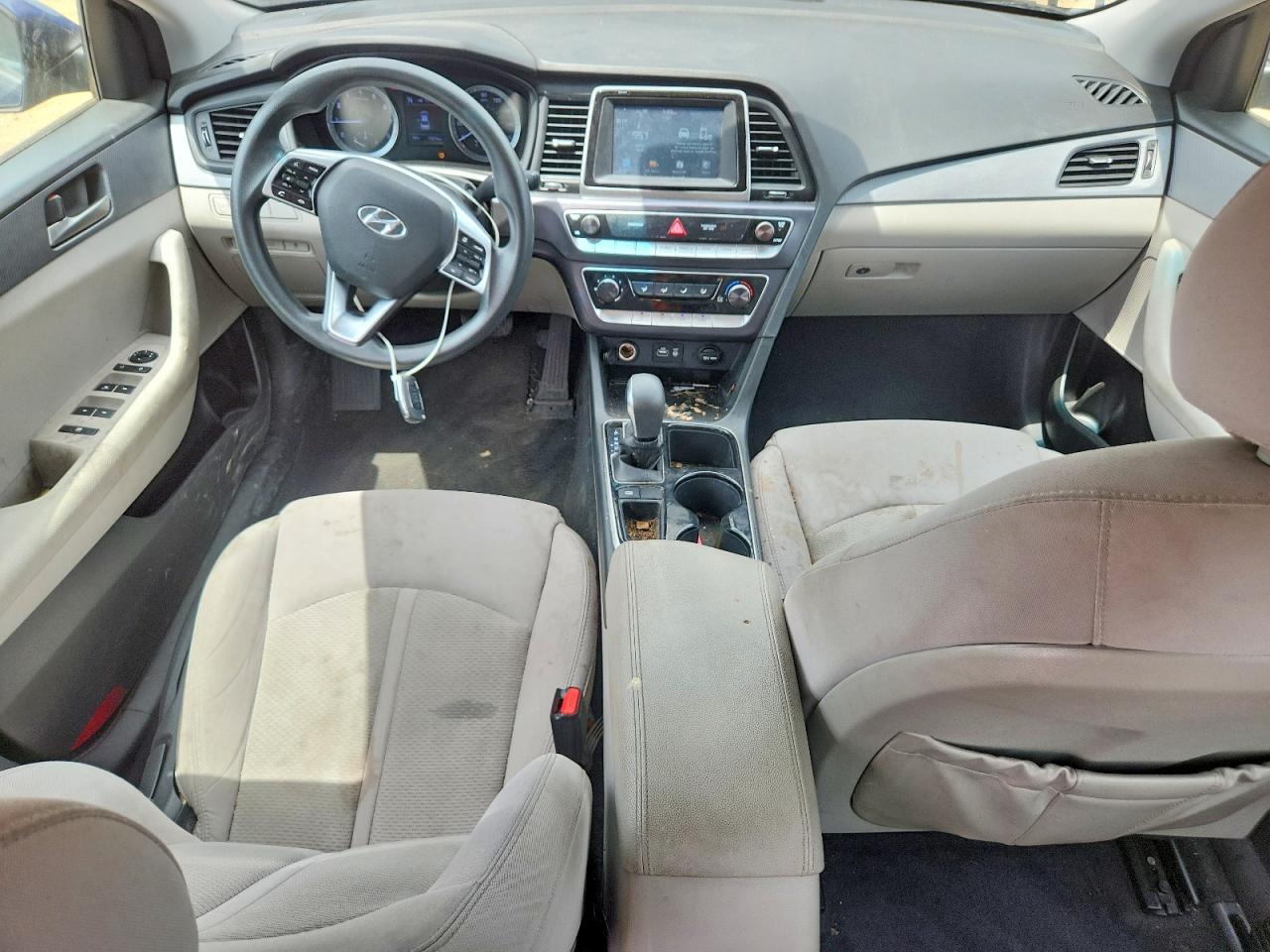 2019 Hyundai Sonata Blue vin: 5NPE24AF7KH772575