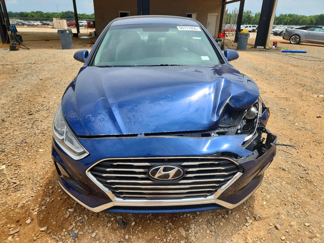 2019 Hyundai Sonata Blue vin: 5NPE24AF7KH772575