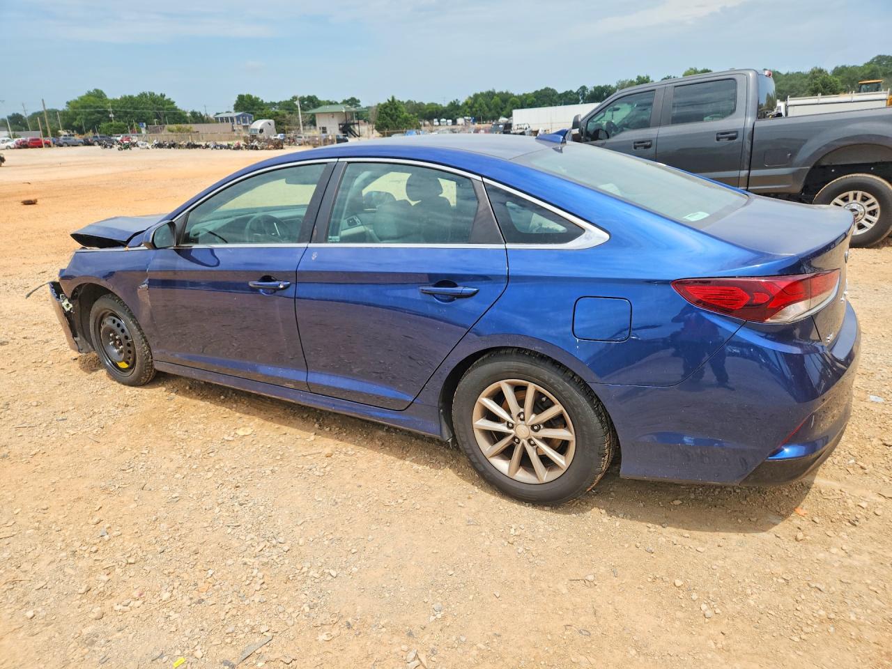 2019 Hyundai Sonata Blue vin: 5NPE24AF7KH772575