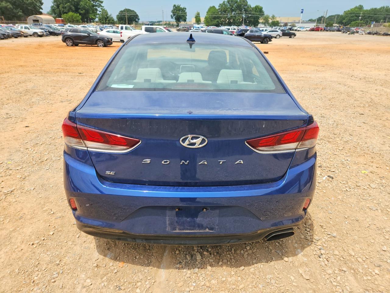 2019 Hyundai Sonata Blue vin: 5NPE24AF7KH772575