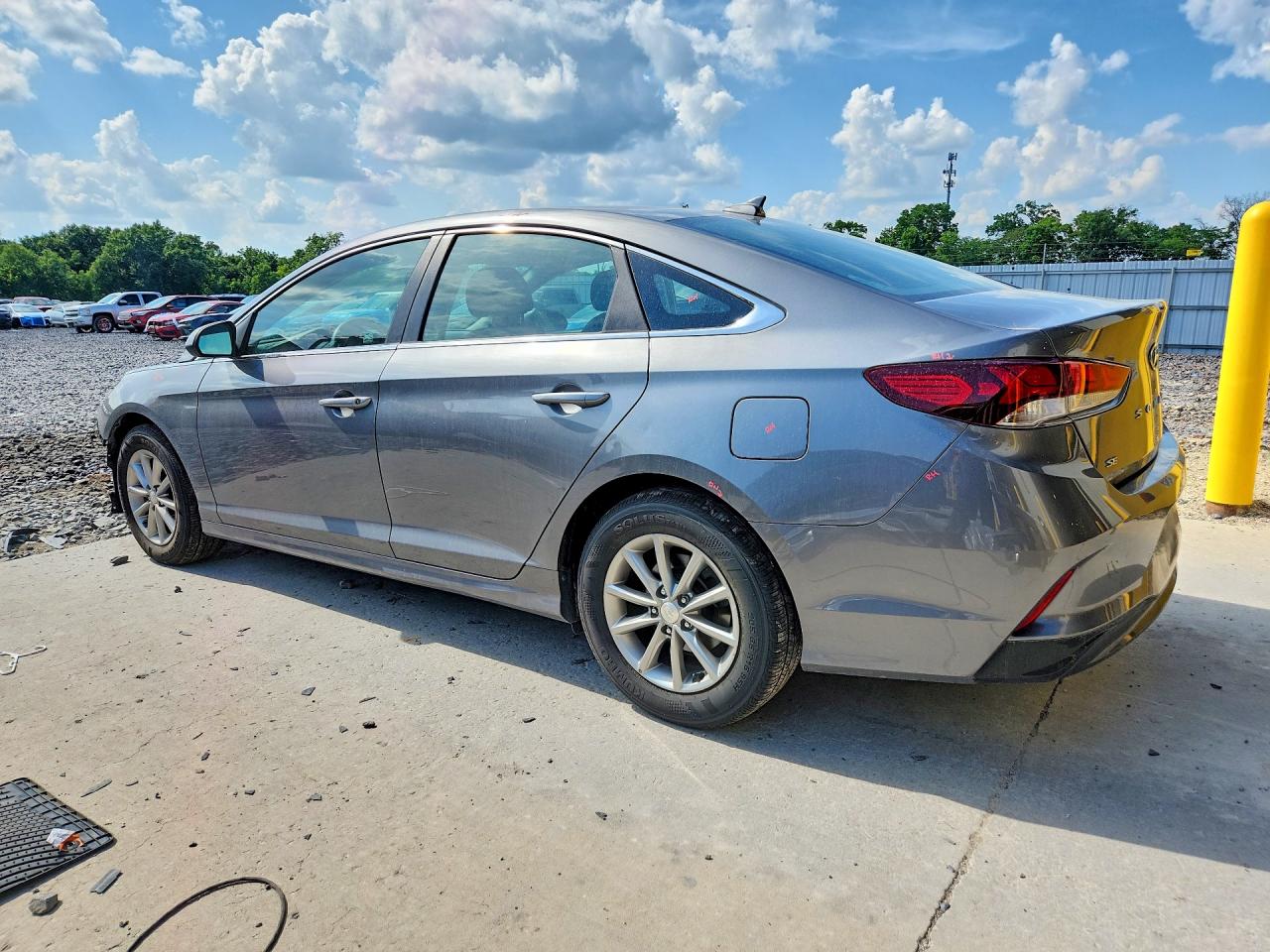 2019 Hyundai Sonata Se Серый vin: 5NPE24AF7KH774763