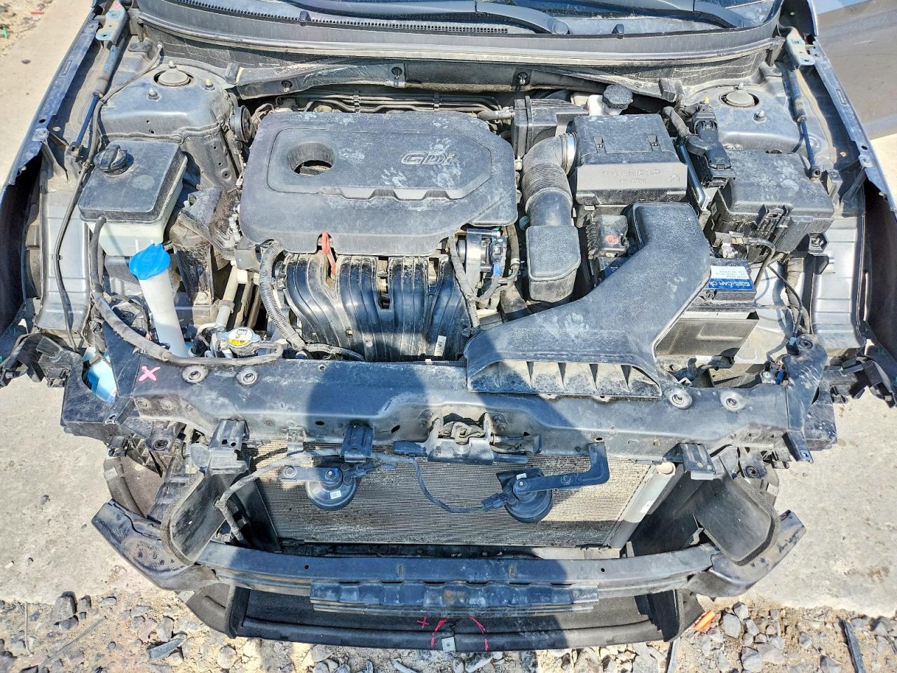 2019 Hyundai Sonata Se Серый vin: 5NPE24AF7KH774763