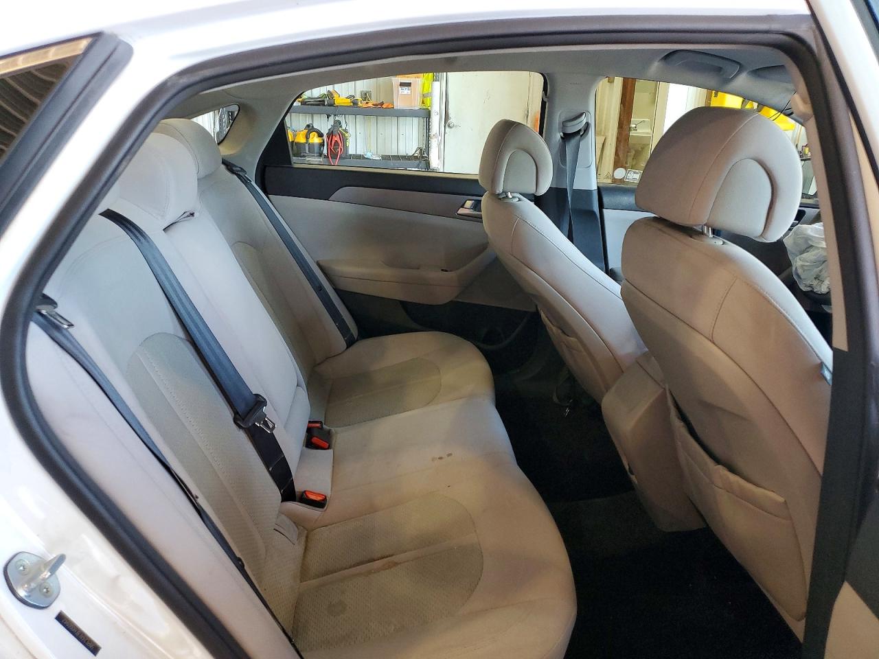 2015 Hyundai Sonata Se Белый vin: 5NPE24AF8FH000947
