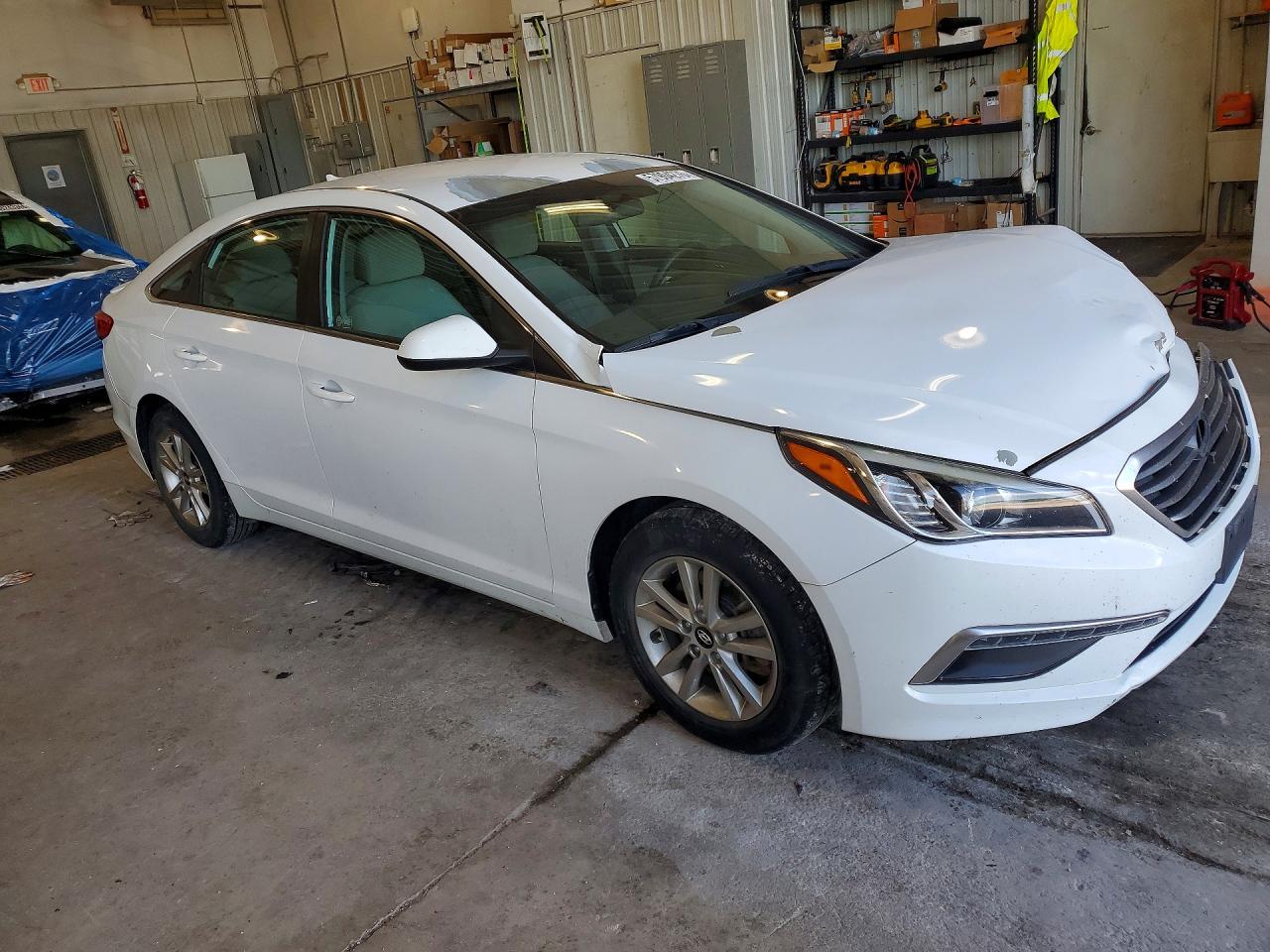 2015 Hyundai Sonata Se Белый vin: 5NPE24AF8FH000947