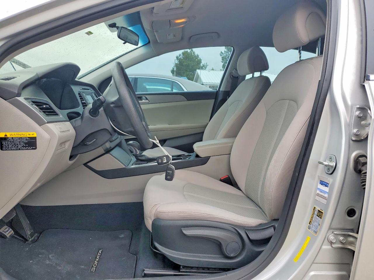 2015 Hyundai Sonata Silver vin: 5NPE24AF8FH005596