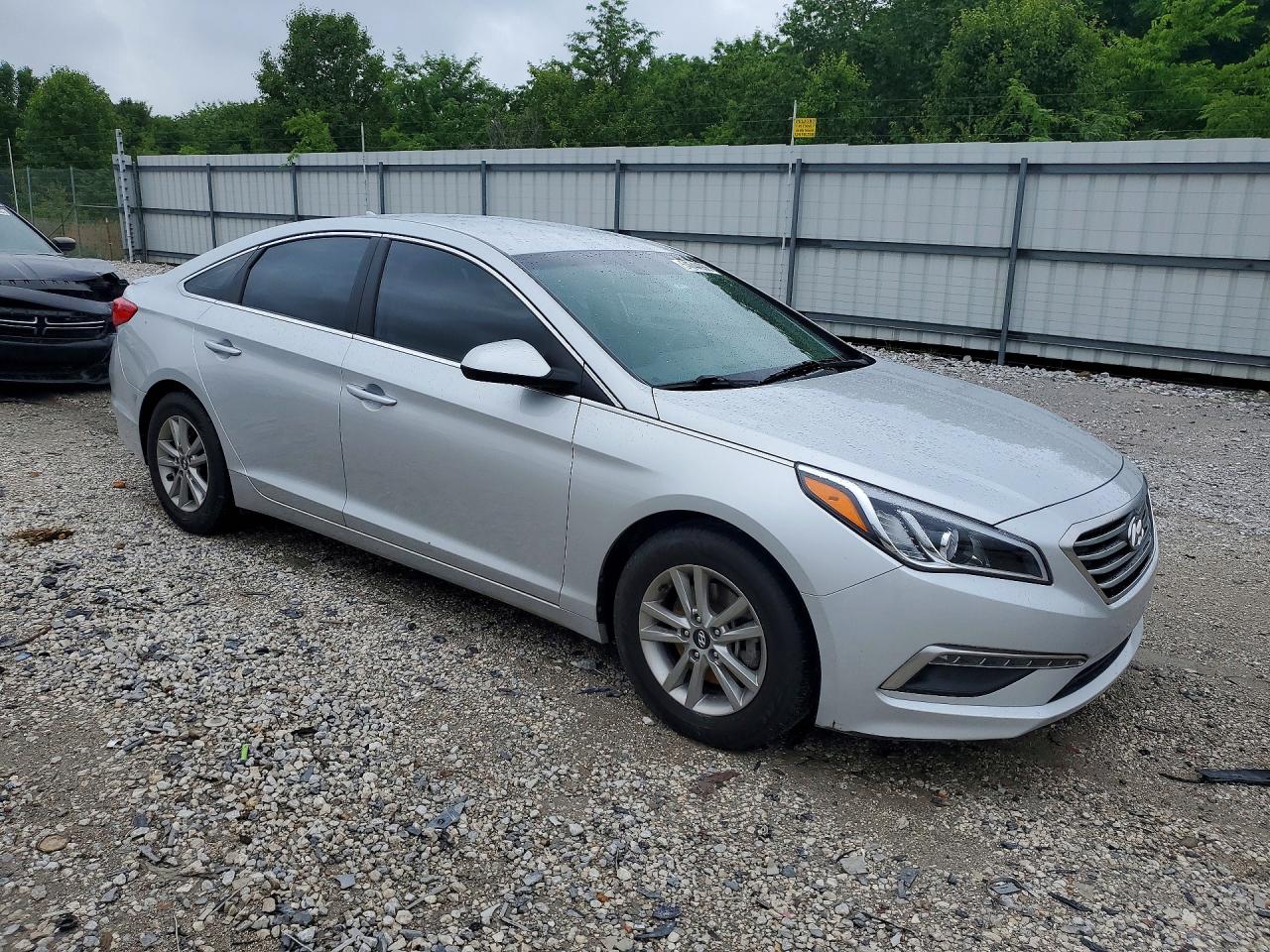 2015 Hyundai Sonata Silver vin: 5NPE24AF8FH005596