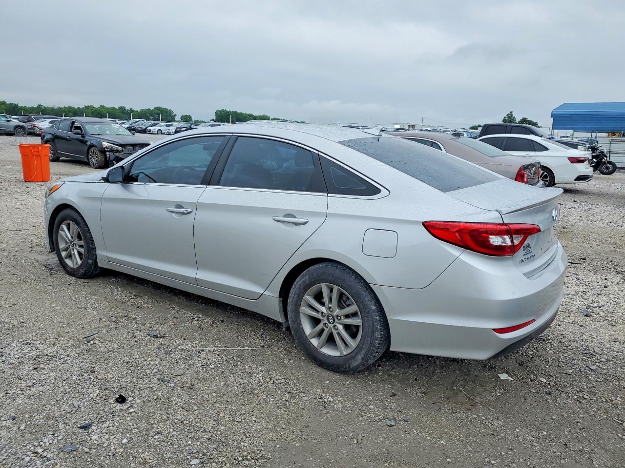 2015 Hyundai Sonata Silver vin: 5NPE24AF8FH005596
