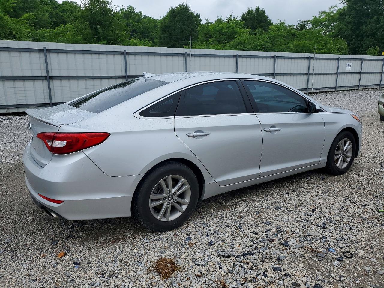 2015 Hyundai Sonata Silver vin: 5NPE24AF8FH005596