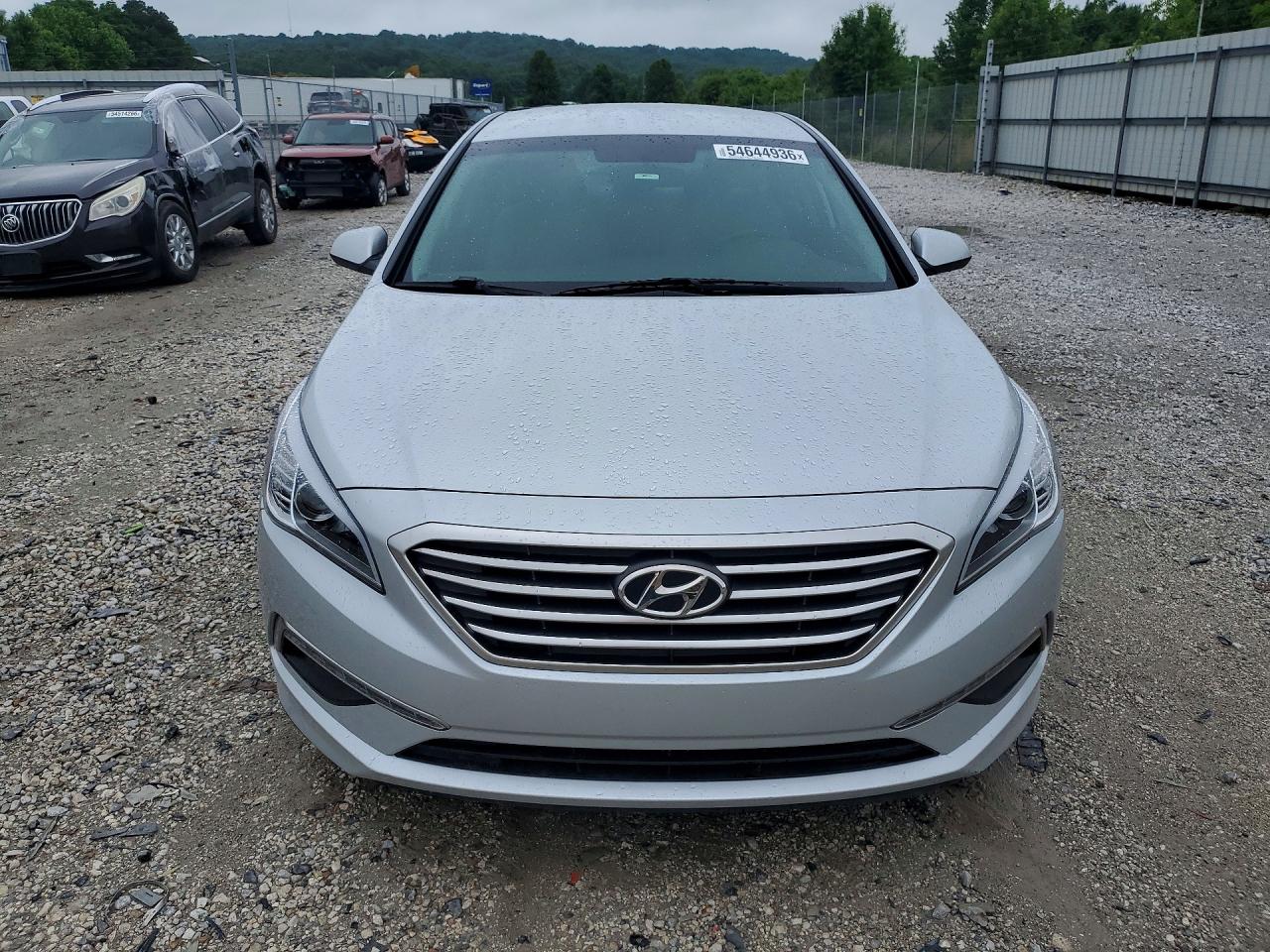 2015 Hyundai Sonata Silver vin: 5NPE24AF8FH005596