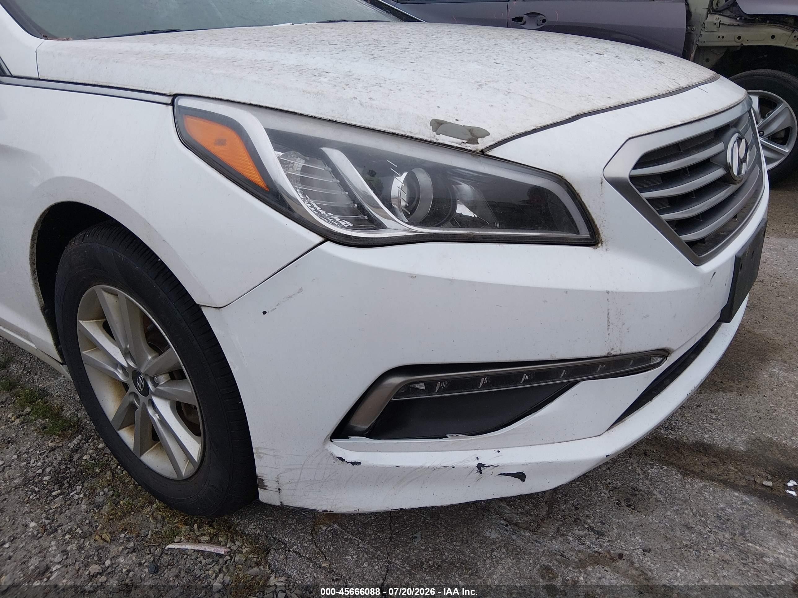 2015 Hyundai Sonata Se Белый vin: 5NPE24AF8FH012418