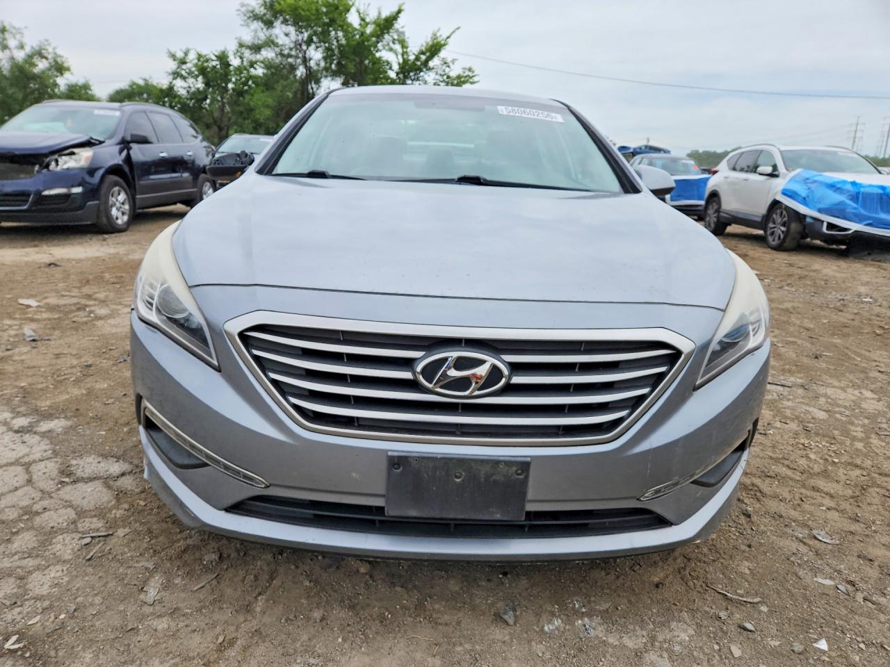 2015 Hyundai Sonata Se Серебряный vin: 5NPE24AF8FH014265