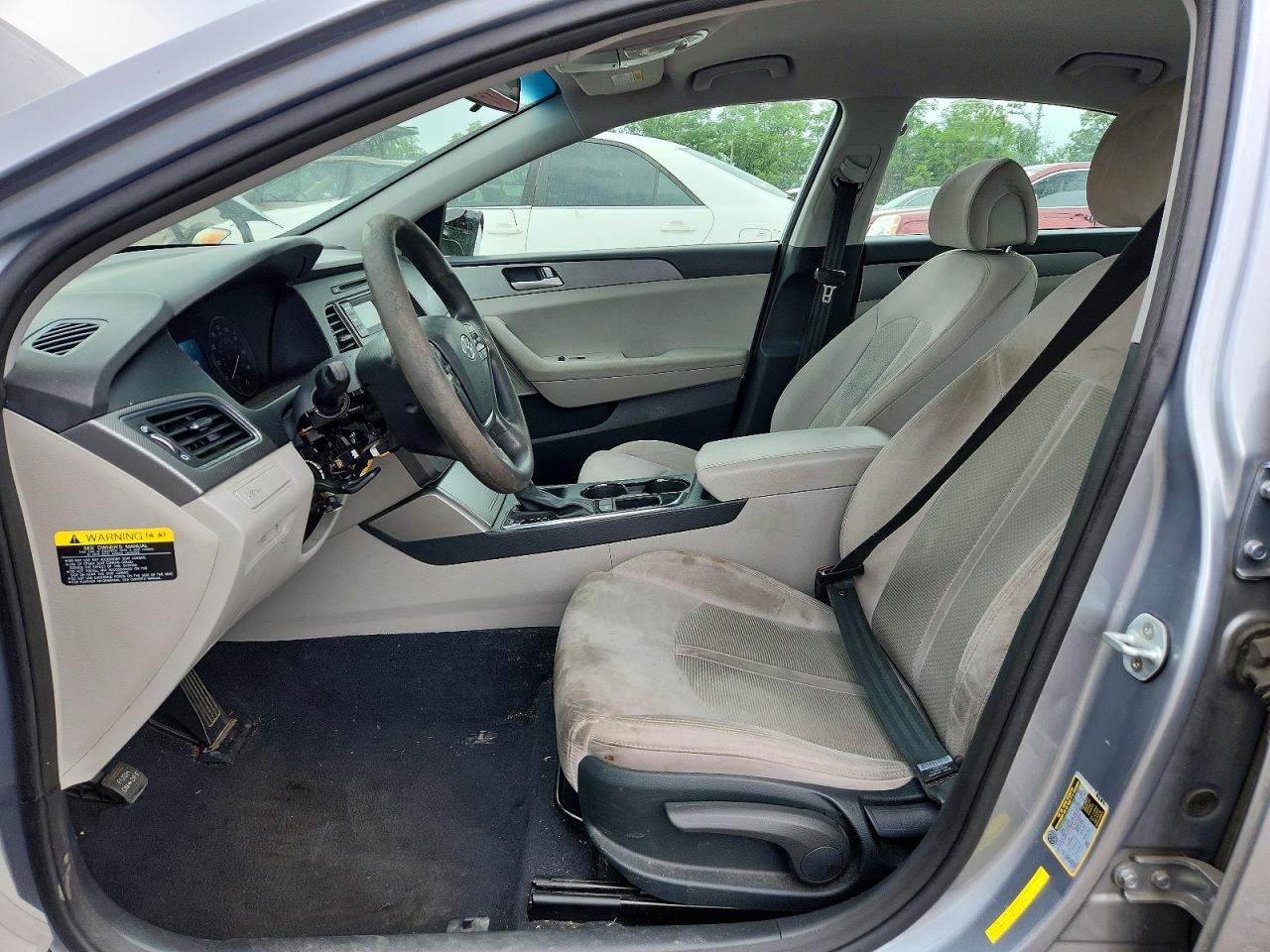 2015 Hyundai Sonata Se Серебряный vin: 5NPE24AF8FH014265