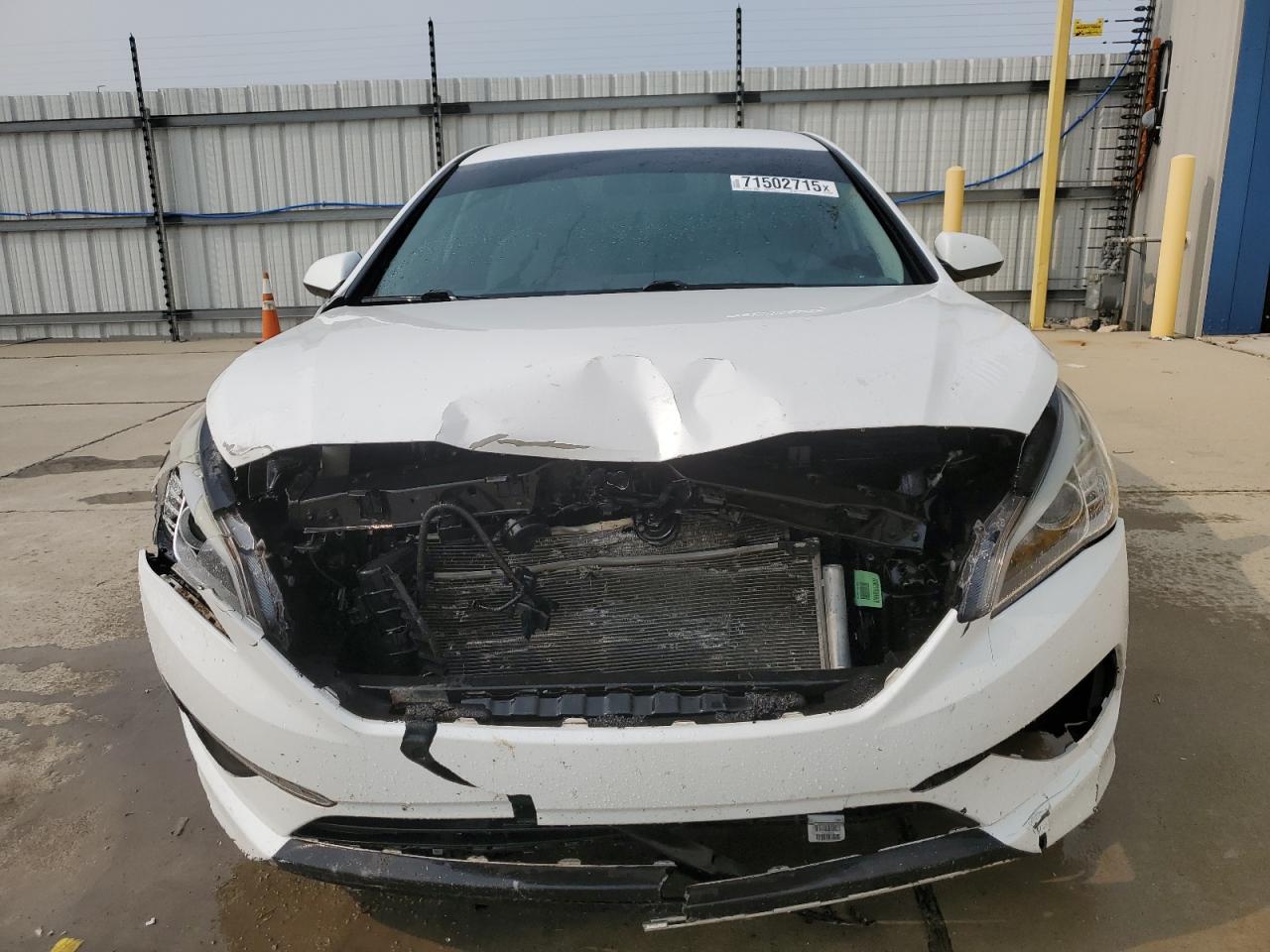 2015 Hyundai Sonata Se White vin: 5NPE24AF8FH026819
