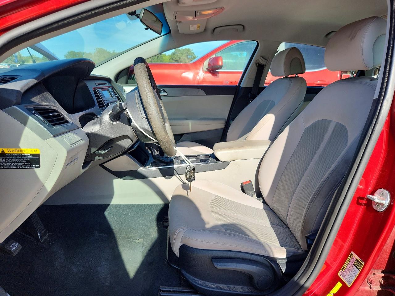 2015 Hyundai Sonata Se Red vin: 5NPE24AF8FH032975