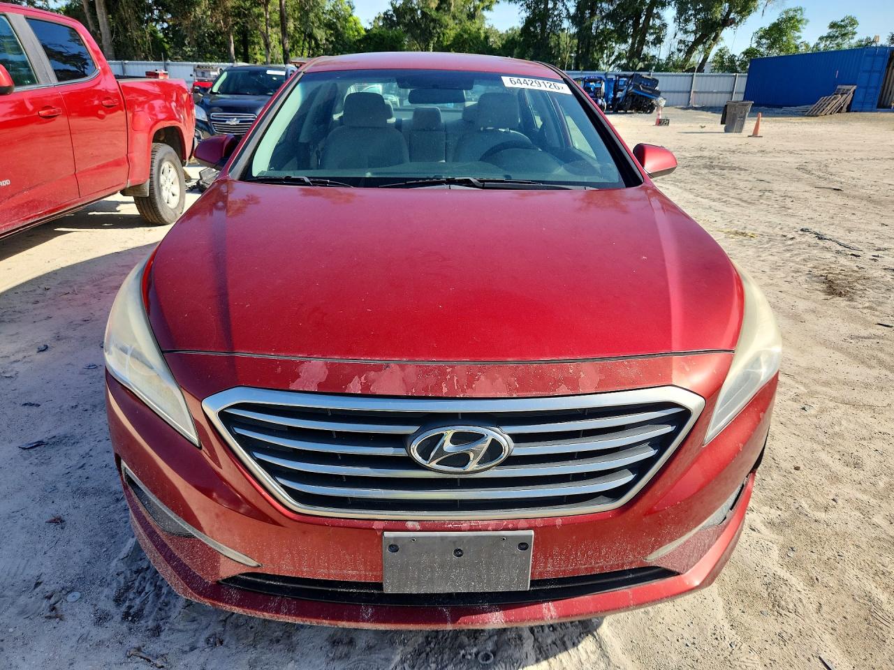2015 Hyundai Sonata Se Red vin: 5NPE24AF8FH032975