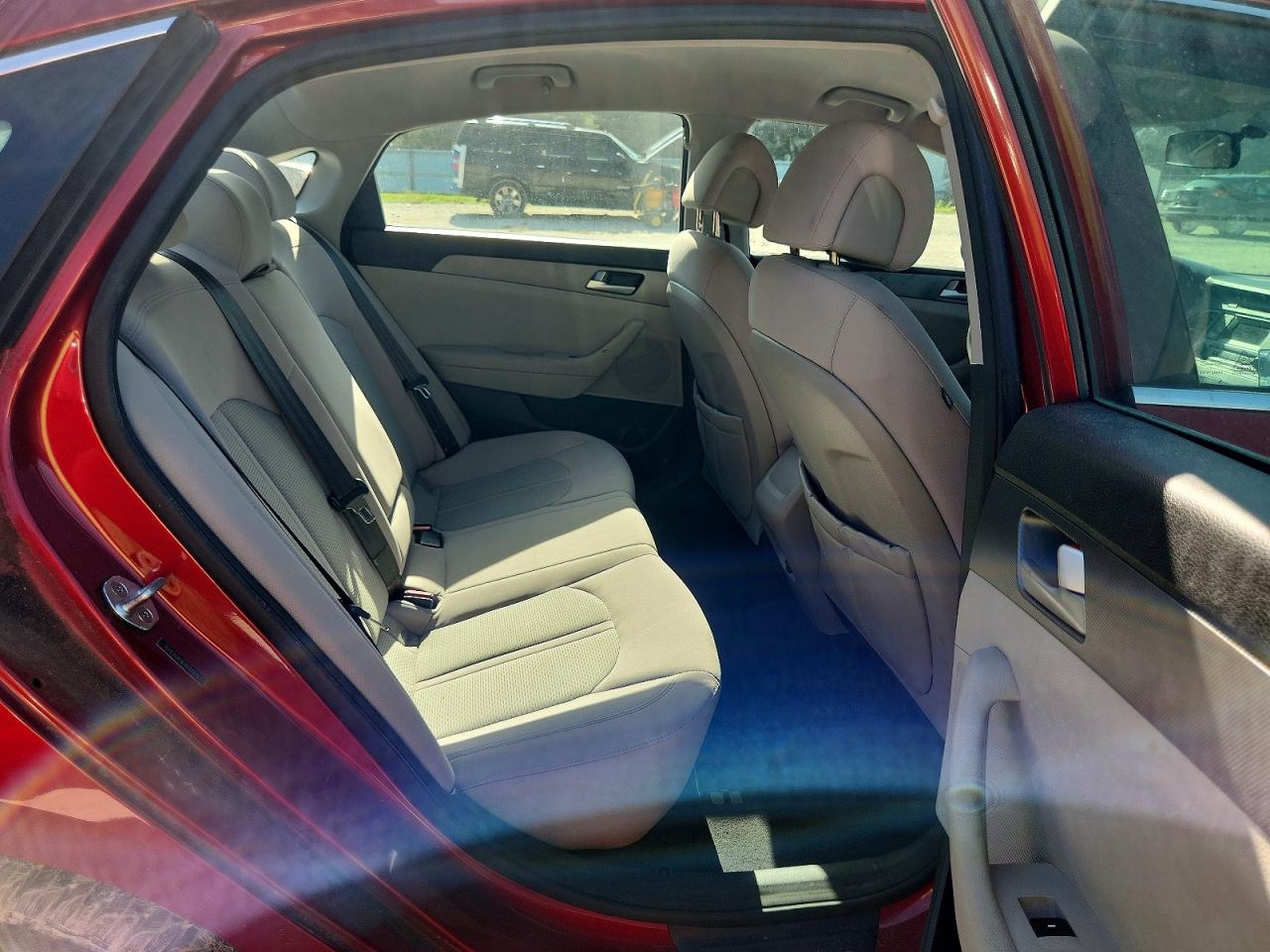 2015 Hyundai Sonata Se Red vin: 5NPE24AF8FH032975