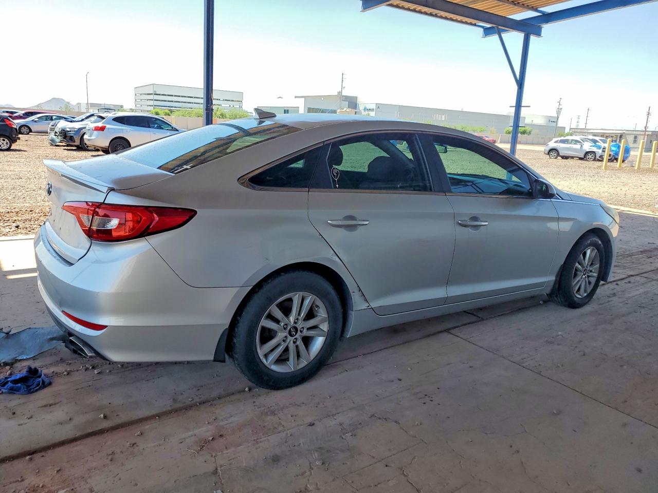 2015 Hyundai Sonata Se Silver vin: 5NPE24AF8FH043555