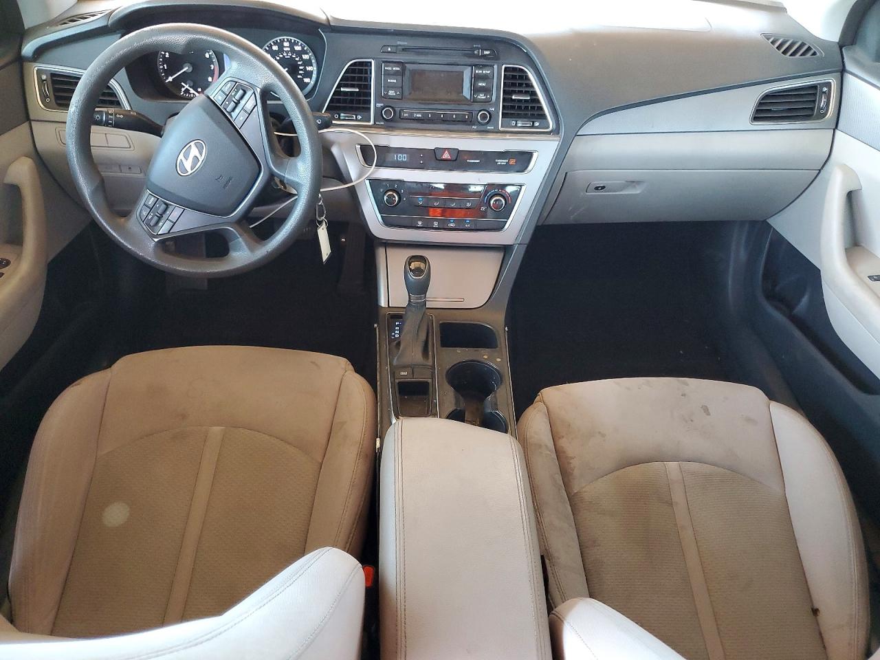2015 Hyundai Sonata Se Silver vin: 5NPE24AF8FH043555