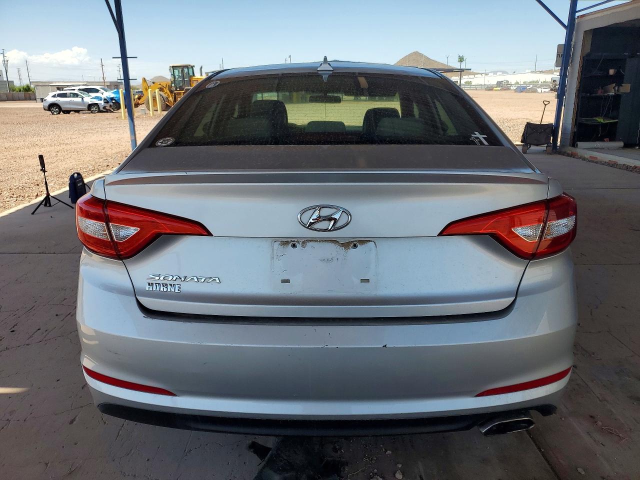 2015 Hyundai Sonata Se Silver vin: 5NPE24AF8FH043555
