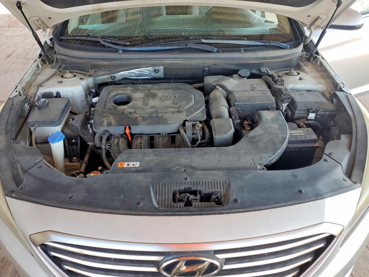 2015 Hyundai Sonata Se Silver vin: 5NPE24AF8FH043555